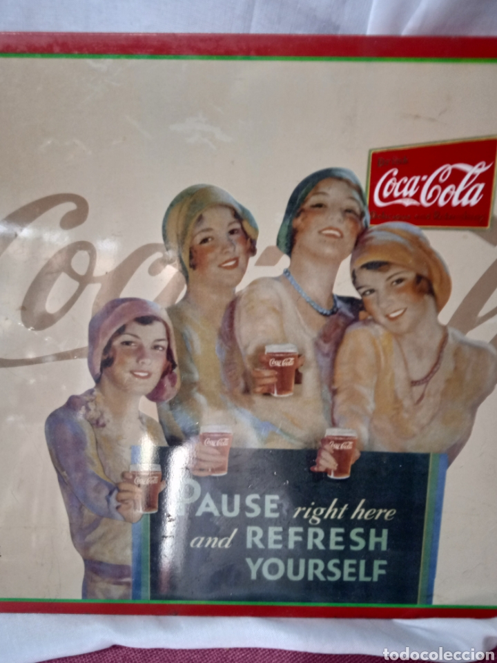Antig&uuml;edades: Bandeja coca cola - Foto 2