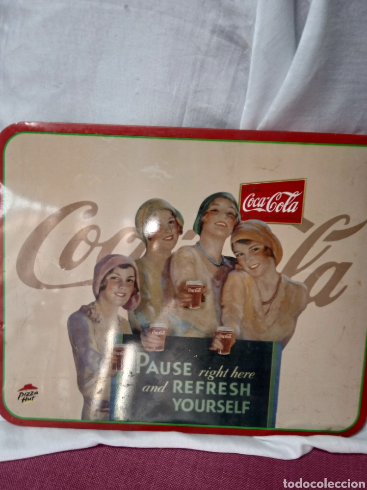 Antig&uuml;edades: Bandeja coca cola - Foto 3