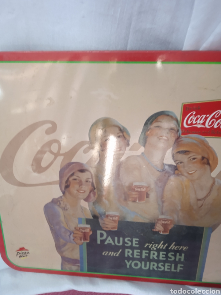 Antig&uuml;edades: Bandeja coca cola - Foto 4