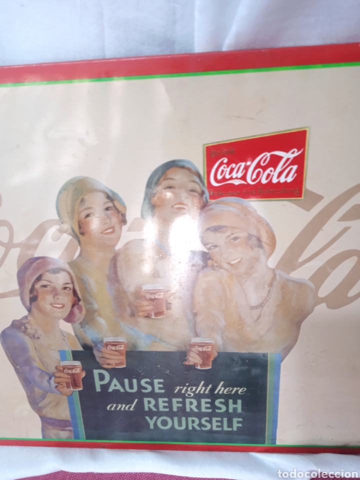 Antig&uuml;edades: Bandeja coca cola - Foto 1