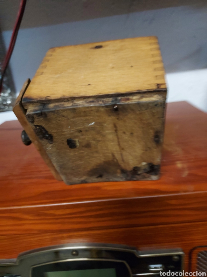 Antig&uuml;edades: Molinillo de madera ELMA - Foto 4