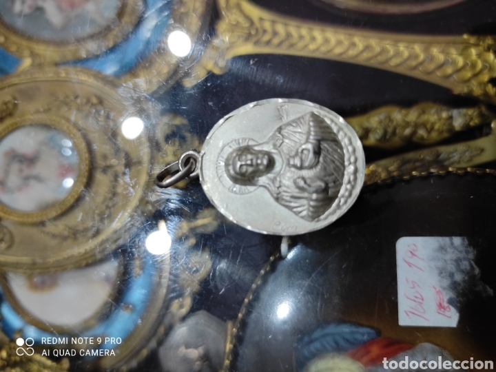 Antig&uuml;edades: Medall&oacute;n religioso de plata 925 - Foto 1