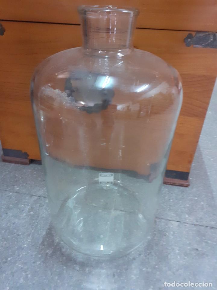 Antigüedades: Botella laboratorio Hysil England 10 l. - Foto 1 - 290194118