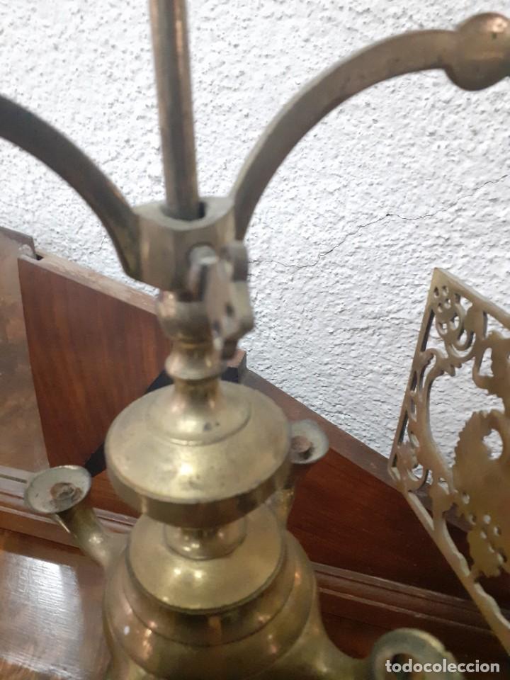 Antig&uuml;edades: Lampara de aceite con decoraci&oacute;n - Foto 3