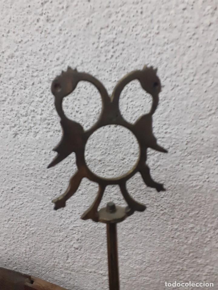 Antig&uuml;edades: Lampara de aceite con decoraci&oacute;n - Foto 4