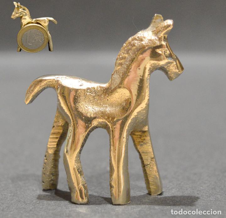 Antig&uuml;edades: MINIATURA DE BRONCE CABALLO - Foto 1