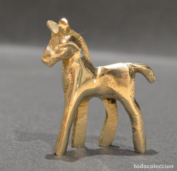Antig&uuml;edades: MINIATURA DE BRONCE CABALLO - Foto 3