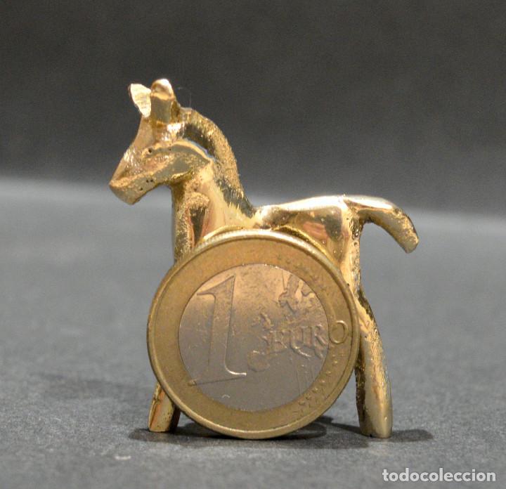 Antig&uuml;edades: MINIATURA DE BRONCE CABALLO - Foto 4