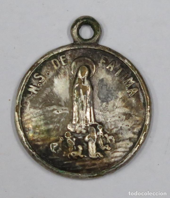 Antig&uuml;edades: MEDALLA. NUESTRA SE&Ntilde;ORA DE F&Aacute;TIMA. PLATA - Foto 1