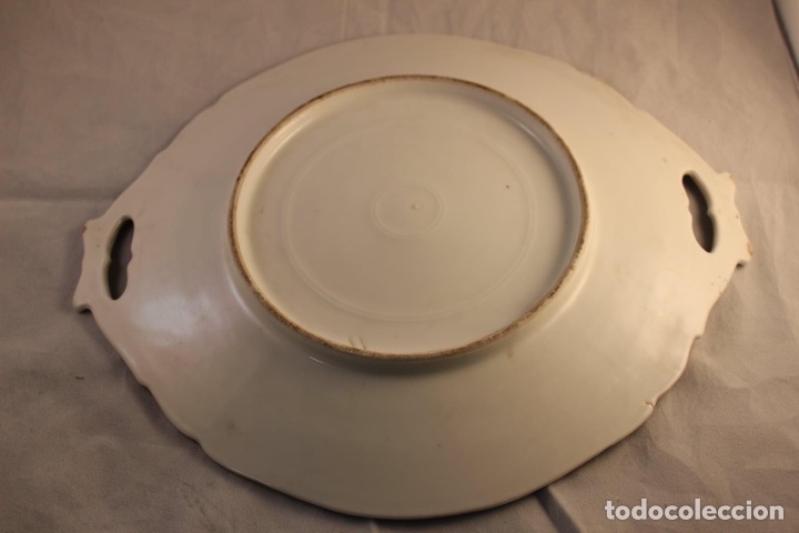 Antig&uuml;edades: Antiguo plato de porcelana - Foto 7