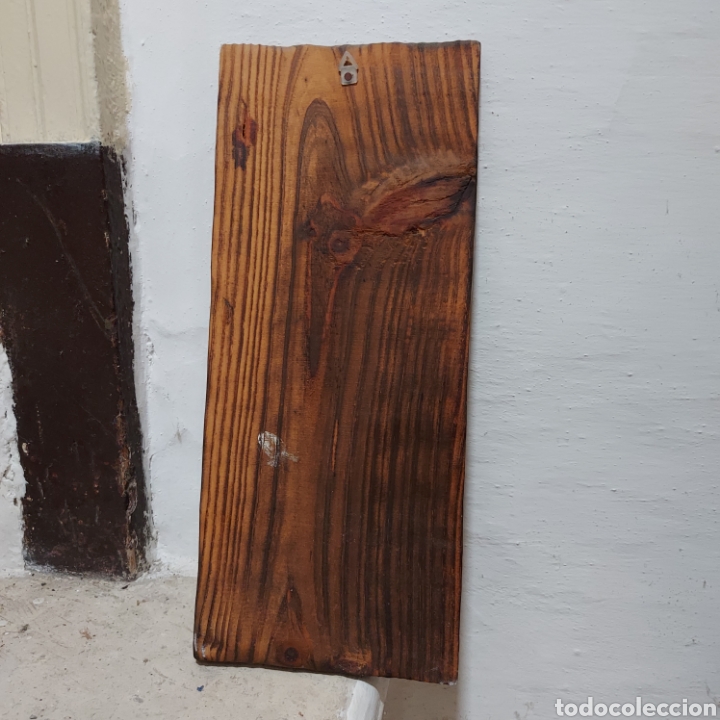 Antig&uuml;edades: AVE MARIA SOBRE MADERA - Foto 3