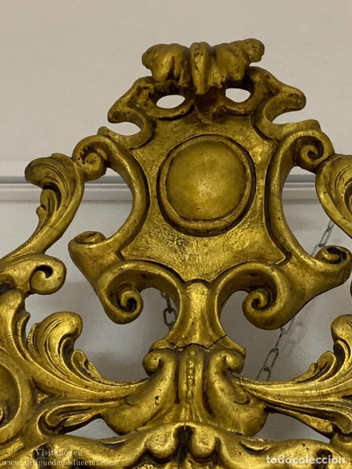 Antig&uuml;edades: Gran cornucopia espejo de 1.40m - Foto 6