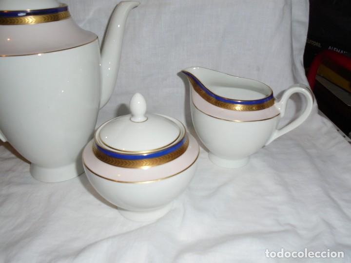 Antig&uuml;edades: CAFETERA,TETERA Y LECHERA PORCELANA BIDASOA - Foto 6