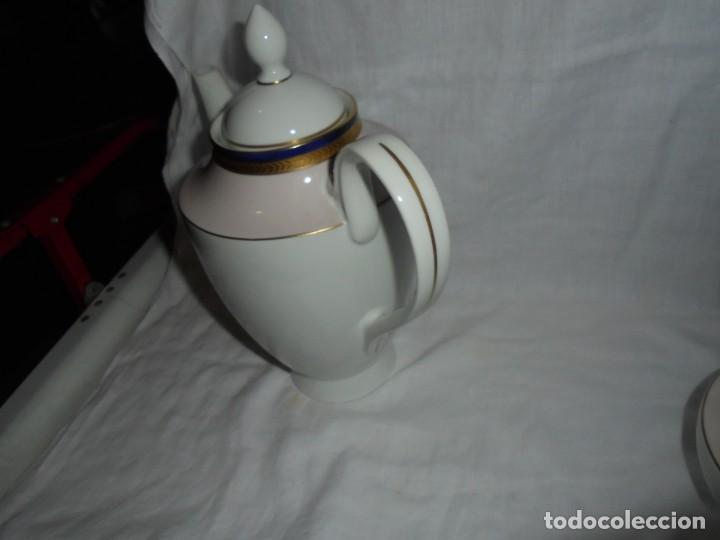 Antig&uuml;edades: CAFETERA,TETERA Y LECHERA PORCELANA BIDASOA - Foto 11