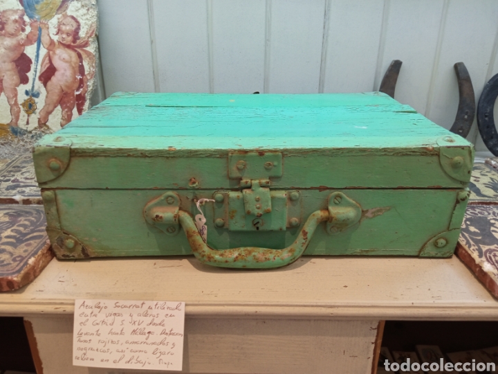 Antig&uuml;edades: Caja antigua de madera - Foto 3