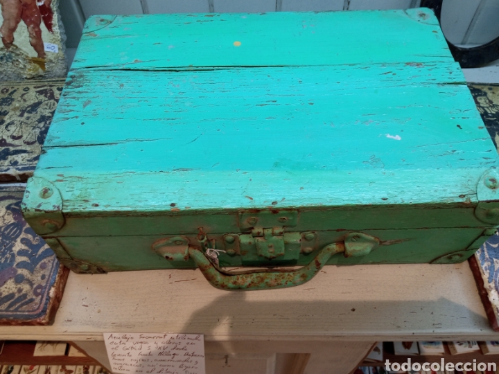 Antig&uuml;edades: Caja antigua de madera - Foto 2