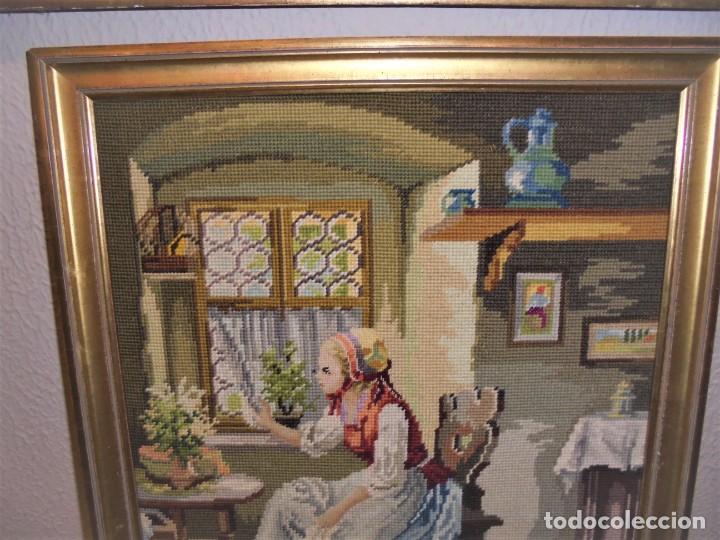 Antig&uuml;edades: BONITO CUADRO DE PETI POINT - Foto 10