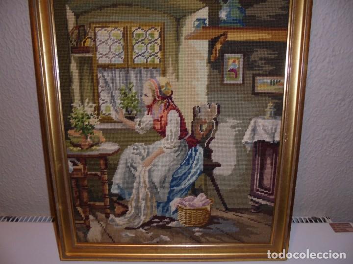 Antig&uuml;edades: BONITO CUADRO DE PETI POINT - Foto 12