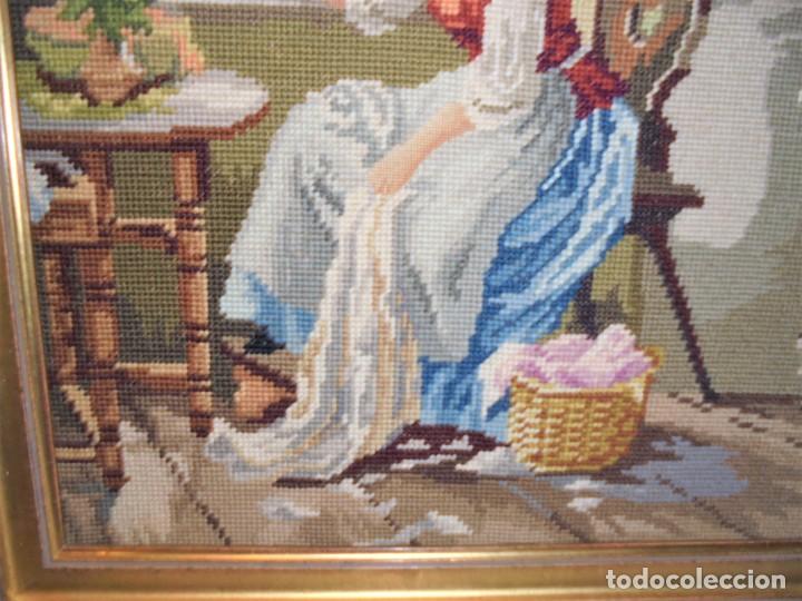 Antig&uuml;edades: BONITO CUADRO DE PETI POINT - Foto 3