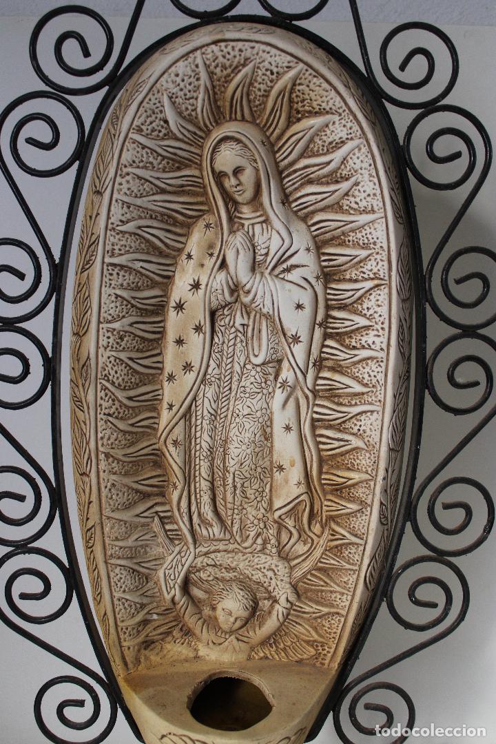 Antig&uuml;edades: benditera virgen de guadalupe - Foto 3