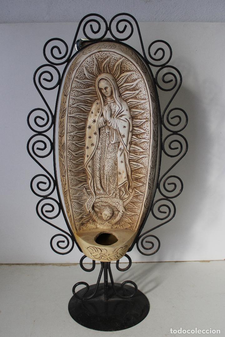 Antig&uuml;edades: benditera virgen de guadalupe - Foto 1
