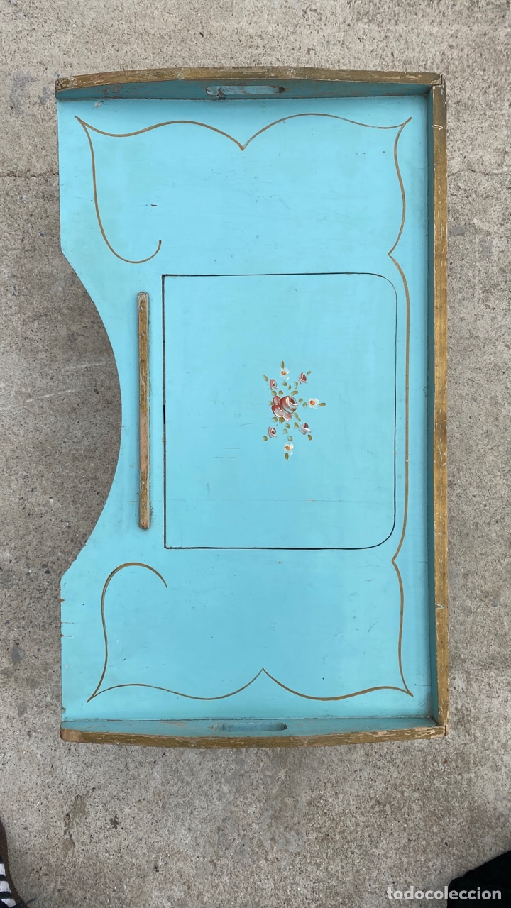 Antig&uuml;edades: Mesa plegable para leer en la cama - Foto 4