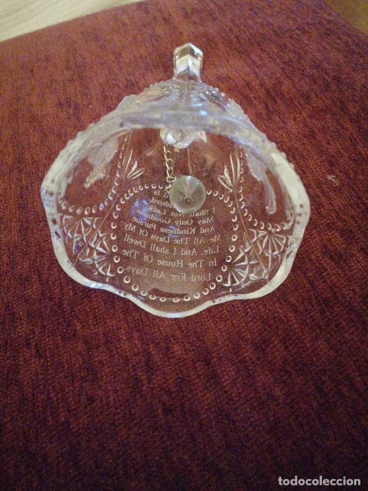 Antig&uuml;edades: Campanilla Cristal tallado. - Foto 2