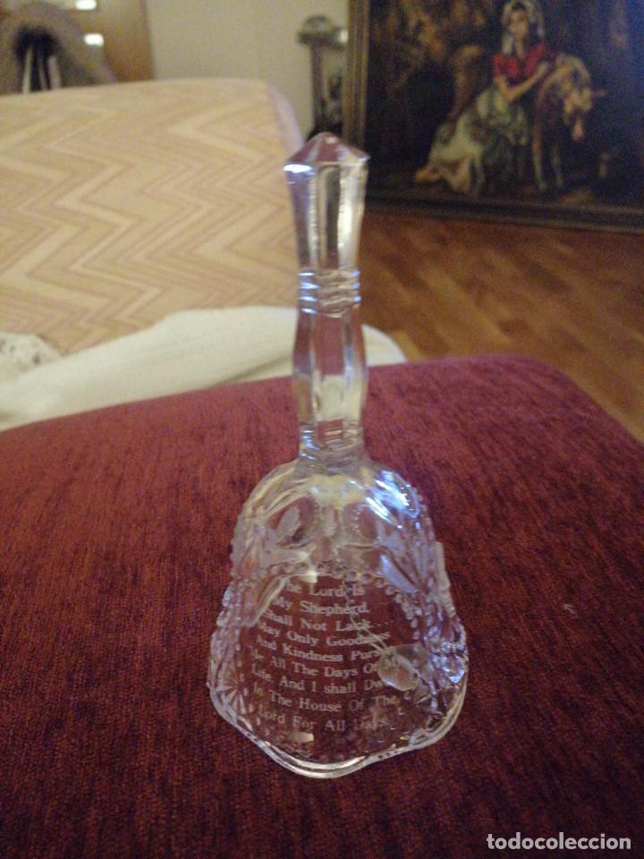 Antig&uuml;edades: Campanilla Cristal tallado. - Foto 3