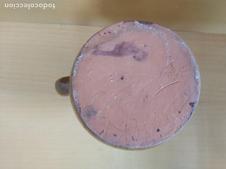 Antig&uuml;edades: JARRA BARRO ESMALTADA PARA VINO - Foto 7
