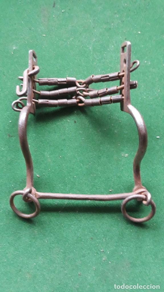 Antig&uuml;edades: Antiguo peque&ntilde;o bocado para caballo . - Foto 2