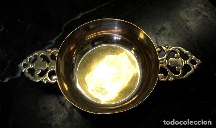 Antig&uuml;edades: Vaciabolsillos en metal plateado - Foto 2