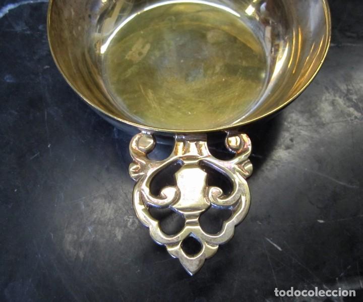 Antig&uuml;edades: Vaciabolsillos en metal plateado - Foto 3