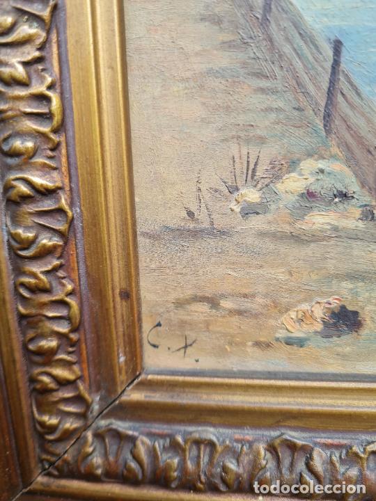 Antig&uuml;edades: PAISAJE MARINA - Foto 2