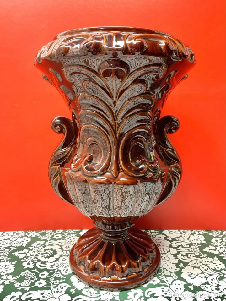 Antig&uuml;edades: PEDESTAL CER&Aacute;MICA DE MANISES - Foto 7