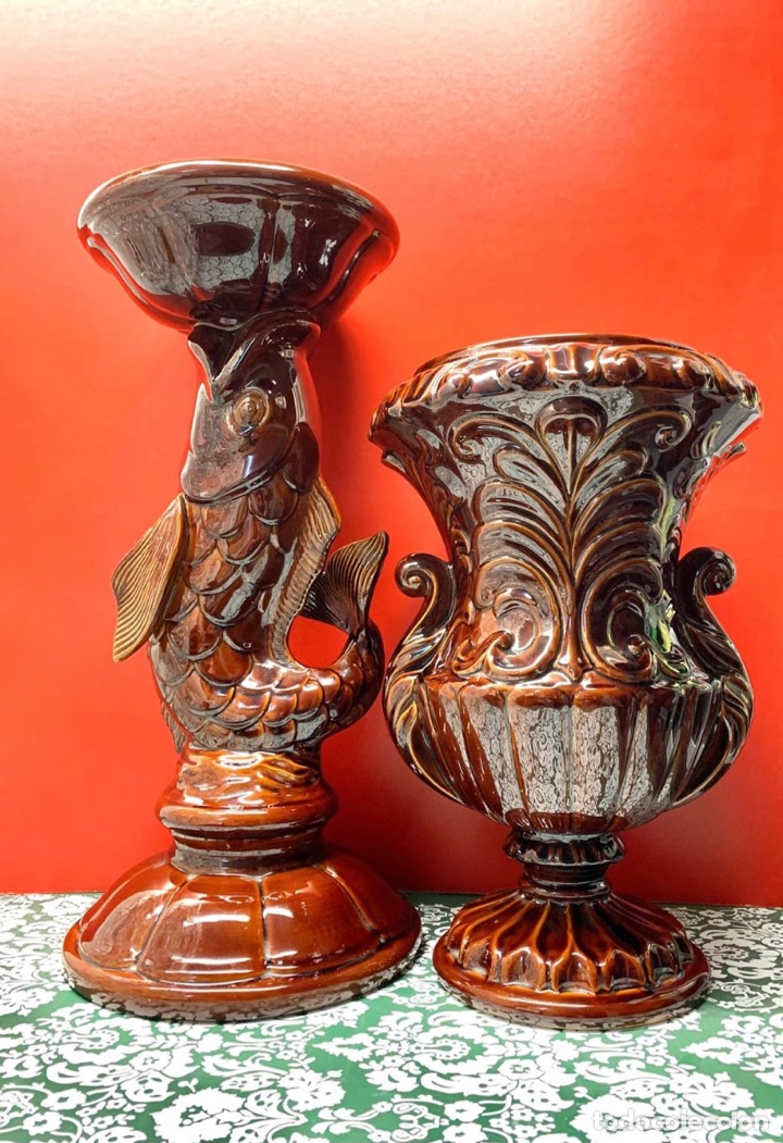 Antig&uuml;edades: PEDESTAL CER&Aacute;MICA DE MANISES - Foto 10