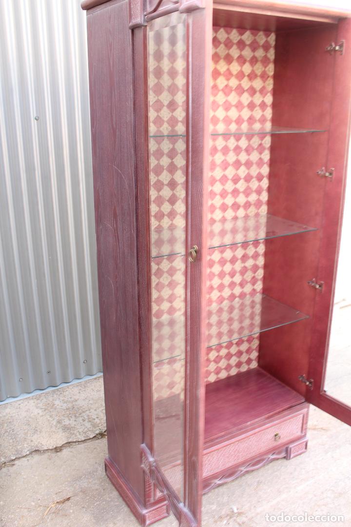 Antig&uuml;edades: vitrina madera - Foto 7