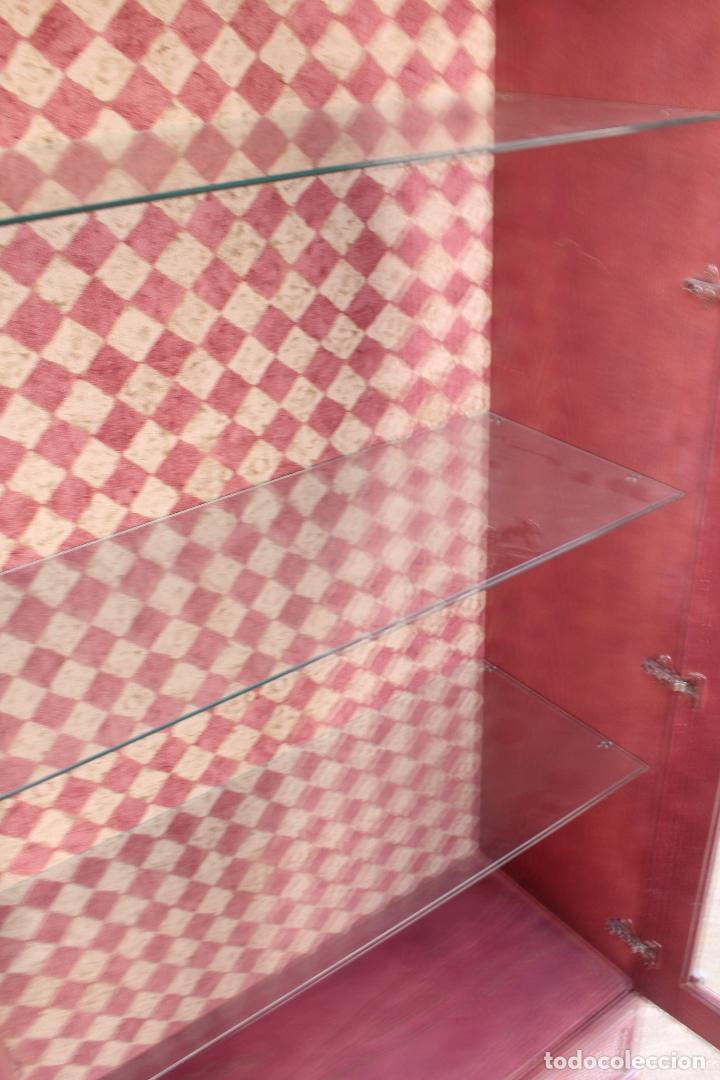 Antig&uuml;edades: vitrina madera - Foto 8