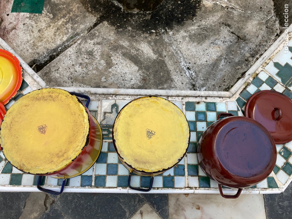 Antig&uuml;edades: Cazuelas en Loza esmaltada - Foto 9