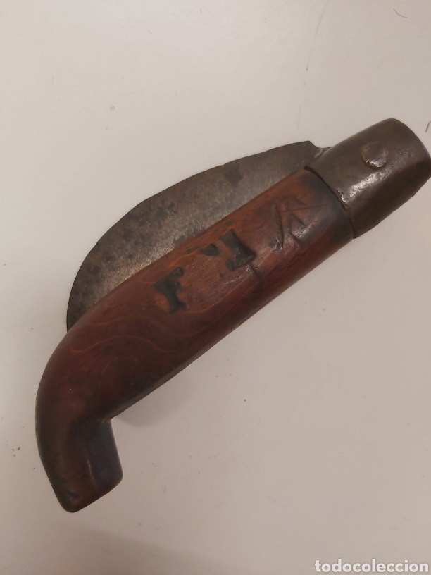 Antig&uuml;edades: Antigua navaja vendimia 21cm - Foto 3