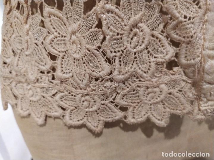 Antig&uuml;edades: CAMISA ENCAJE DE GUIPUR SIN MANGAS - Foto 10