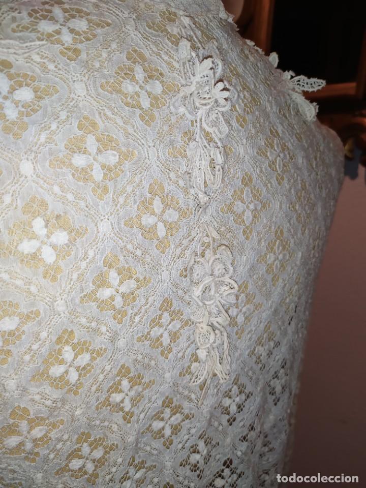 Antig&uuml;edades: CAMISA DE ENCAJE ANTIGUA - Foto 5
