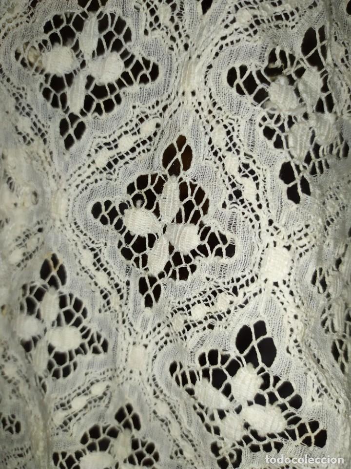 Antig&uuml;edades: CAMISA DE ENCAJE ANTIGUA - Foto 6