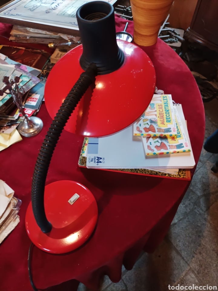 Antig&uuml;edades: L&aacute;mpara escritorio fase - Foto 1