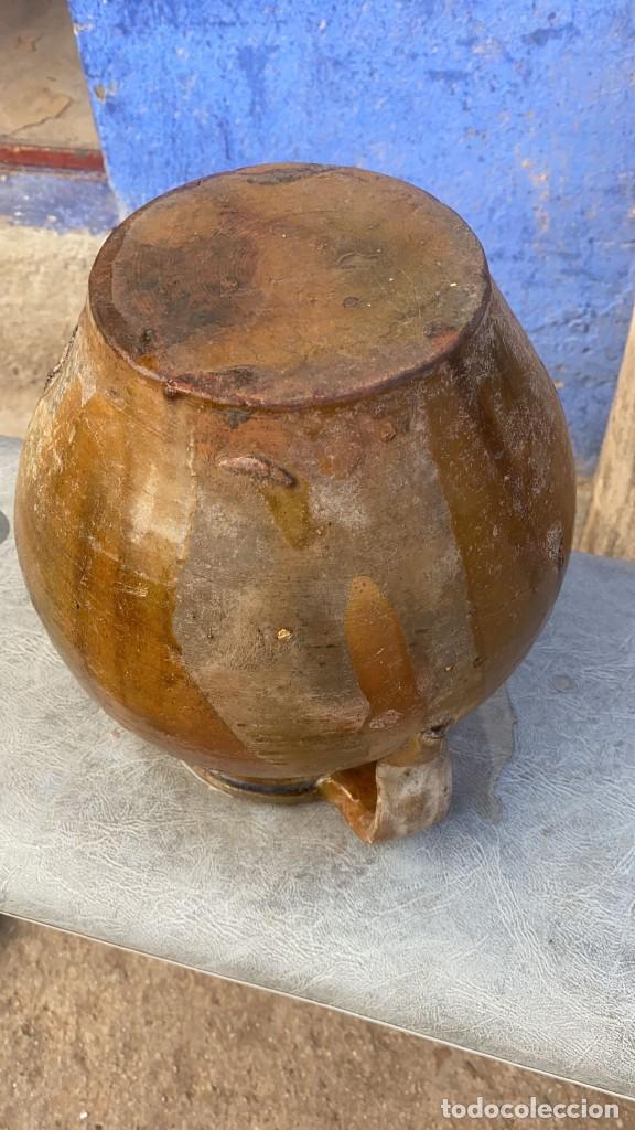 Antig&uuml;edades: PUCHERO ANTIGUO MANCHEGO 30 X 25 CMS. - Foto 5