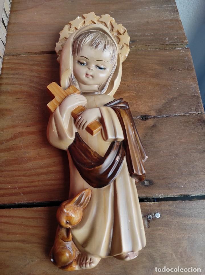 Antig&uuml;edades: Virgen ni&ntilde;a - Foto 1
