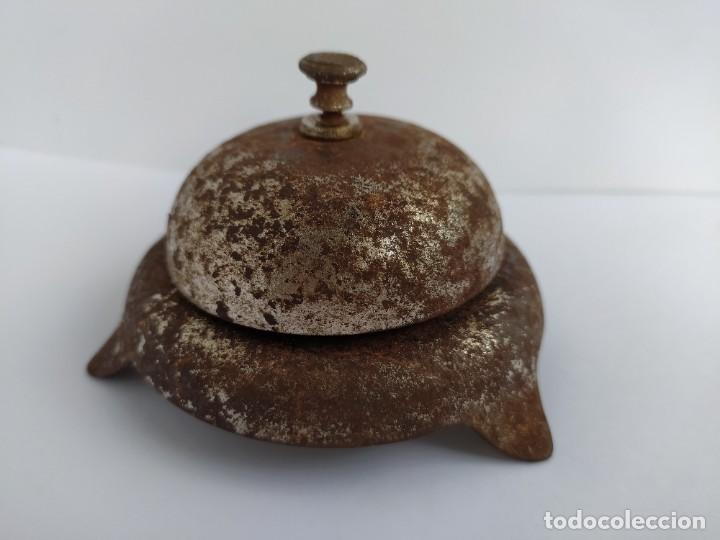 Antig&uuml;edades: ANTIGUO TIBRE DE RECEPCION HOTEL. - Foto 1
