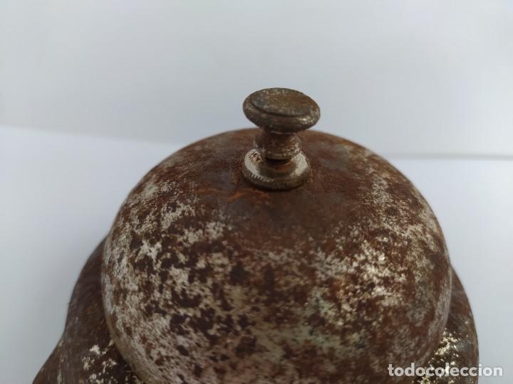 Antig&uuml;edades: ANTIGUO TIBRE DE RECEPCION HOTEL. - Foto 2