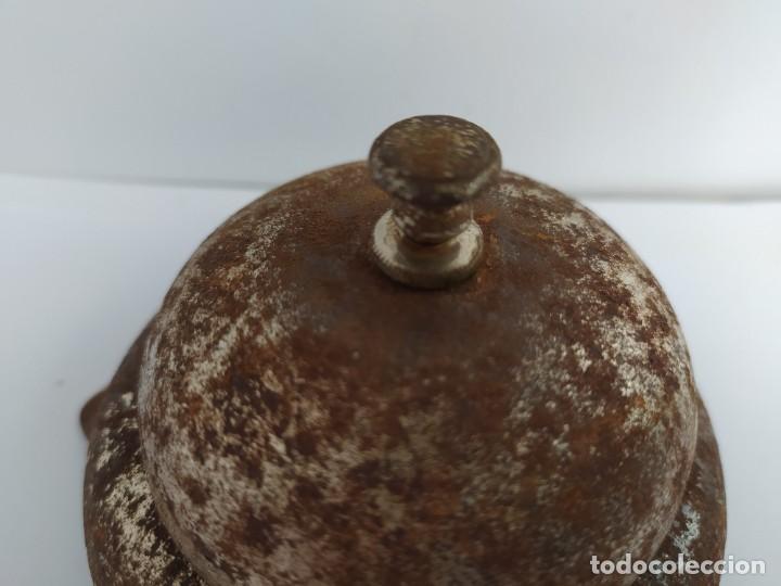 Antig&uuml;edades: ANTIGUO TIBRE DE RECEPCION HOTEL. - Foto 6