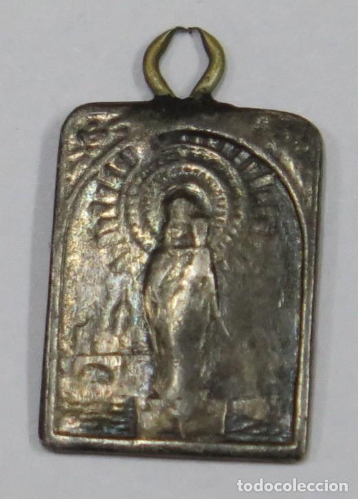 Antig&uuml;edades: MEDALLA VIRGEN DEL PILAR. PLATA - Foto 1