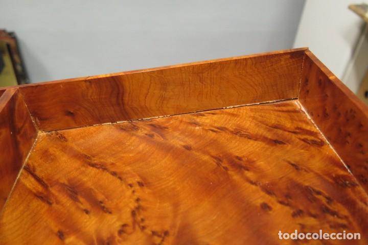 Antig&uuml;edades: ANTIGUA CAJA DE MADERA NOBLE - Foto 9